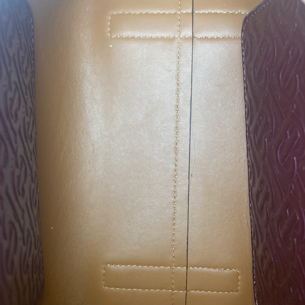 Burberry Small Monogram Leather Triple Stud Belt Bag - Picture 7 of 16